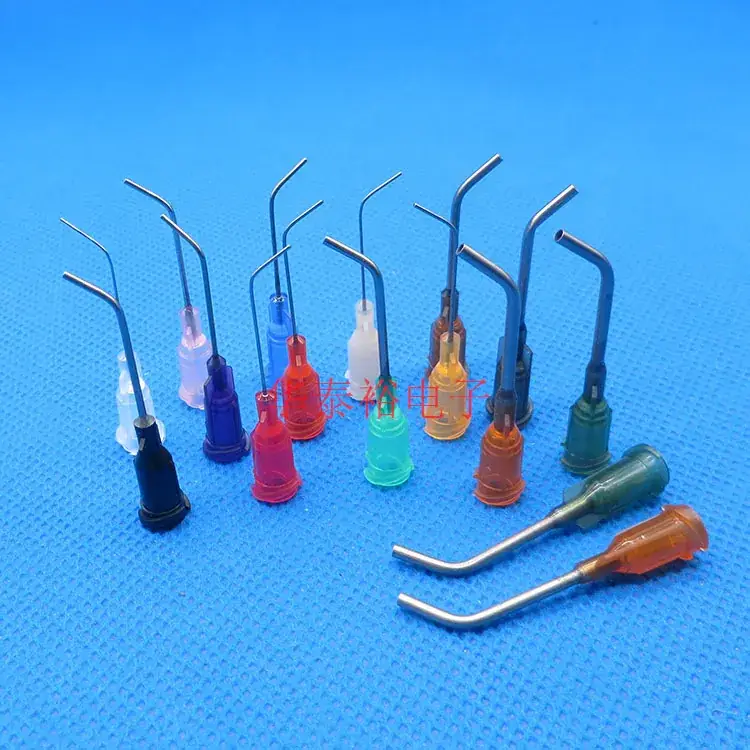 1 inch 45 degree 14G 27G screw corner dispensing needle nozzle - Image 16