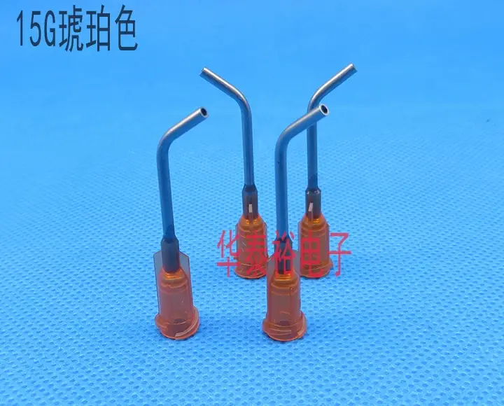 1 inch 45 degree 14G 27G screw corner dispensing needle nozzle — feature 13