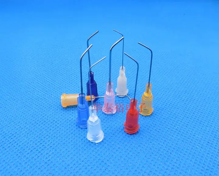 1 inch 45 degree 14G 27G screw corner dispensing needle nozzle — feature 4