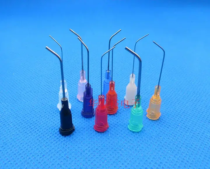 1 inch 45 degree 14G 27G screw corner dispensing needle nozzle — feature 5