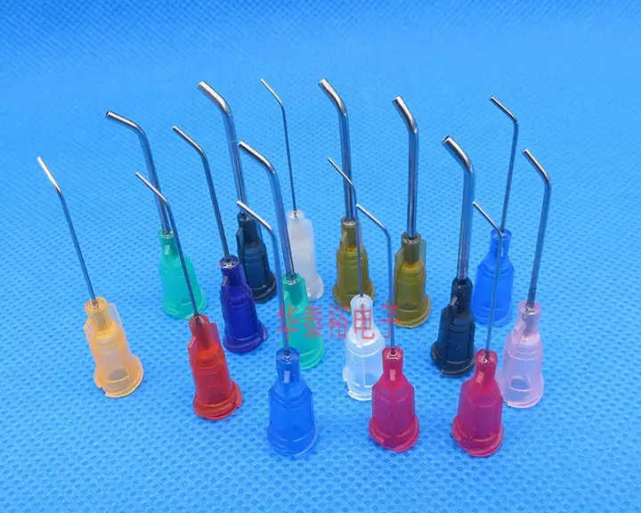 1 inch 45 degree 14G 27G screw corner dispensing needle nozzle — feature 8