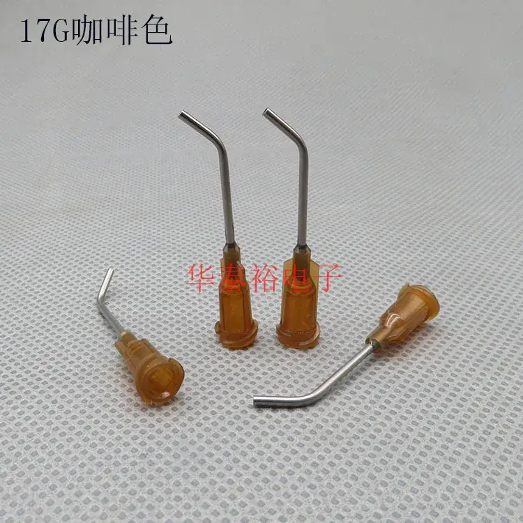 1 inch 45 degree 14G 27G screw corner dispensing needle nozzle - Image 4