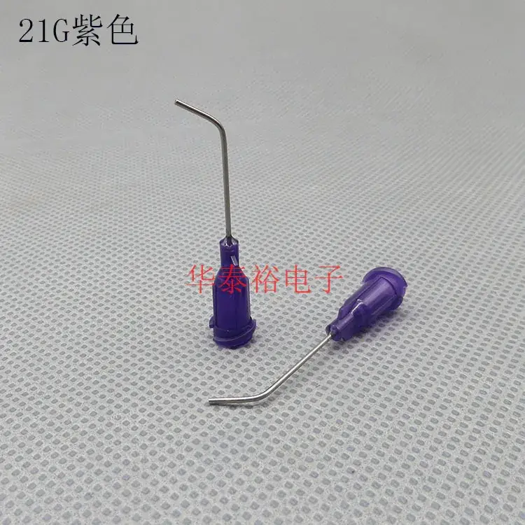 1 inch 45 degree 14G 27G screw corner dispensing needle nozzle - Image 8