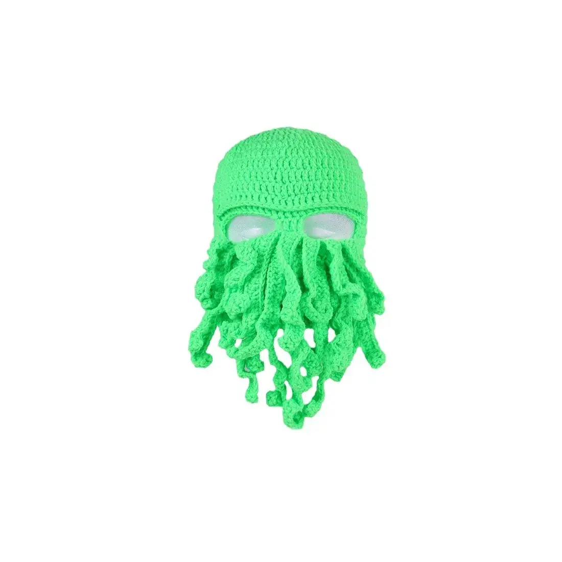 Green Wool Squid Face Gini Hat for Men - Image 19