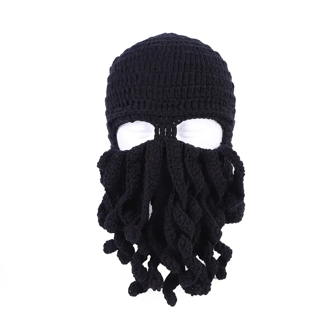 Green Wool Squid Face Gini Hat for Men