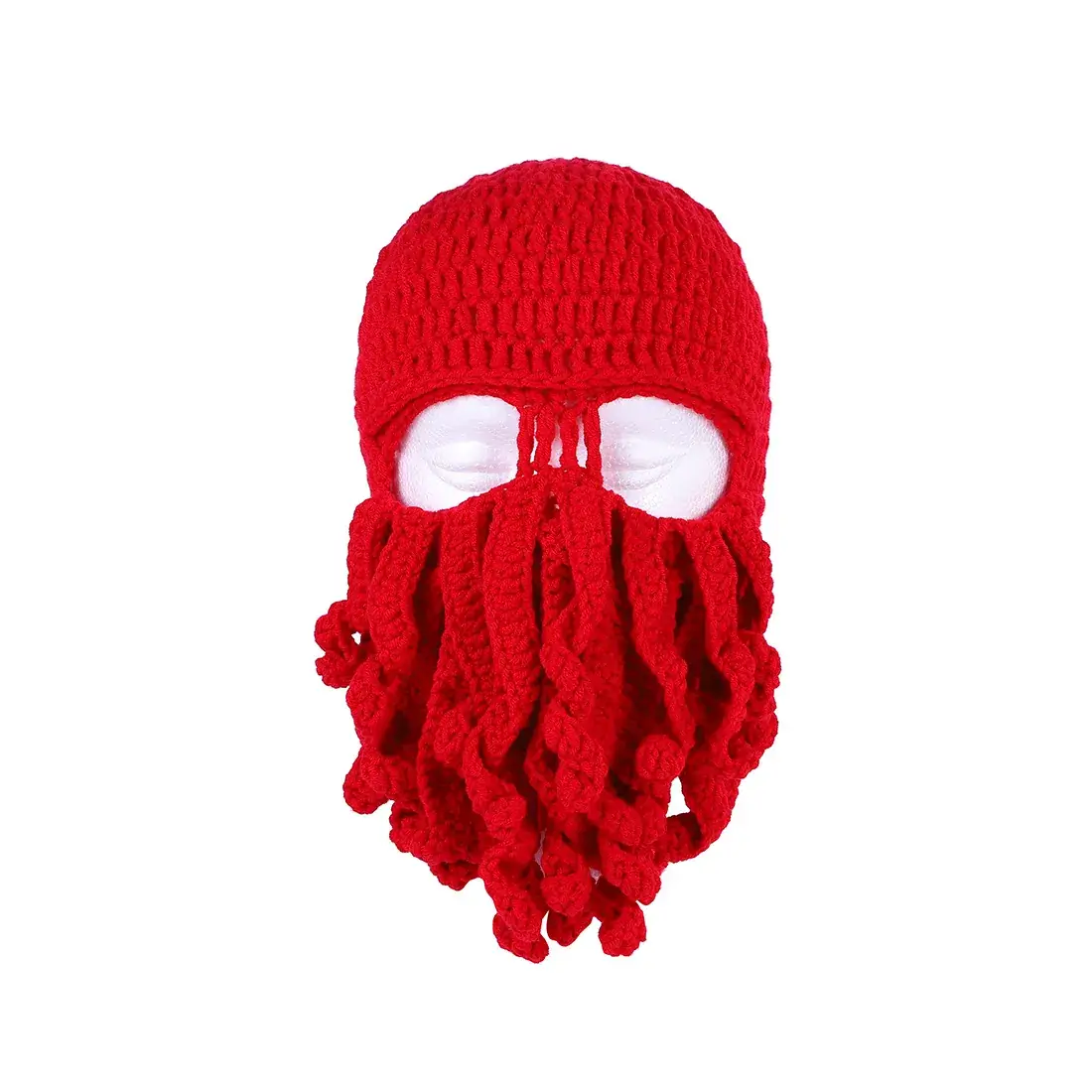 Green Wool Squid Face Gini Hat for Men - Image 9