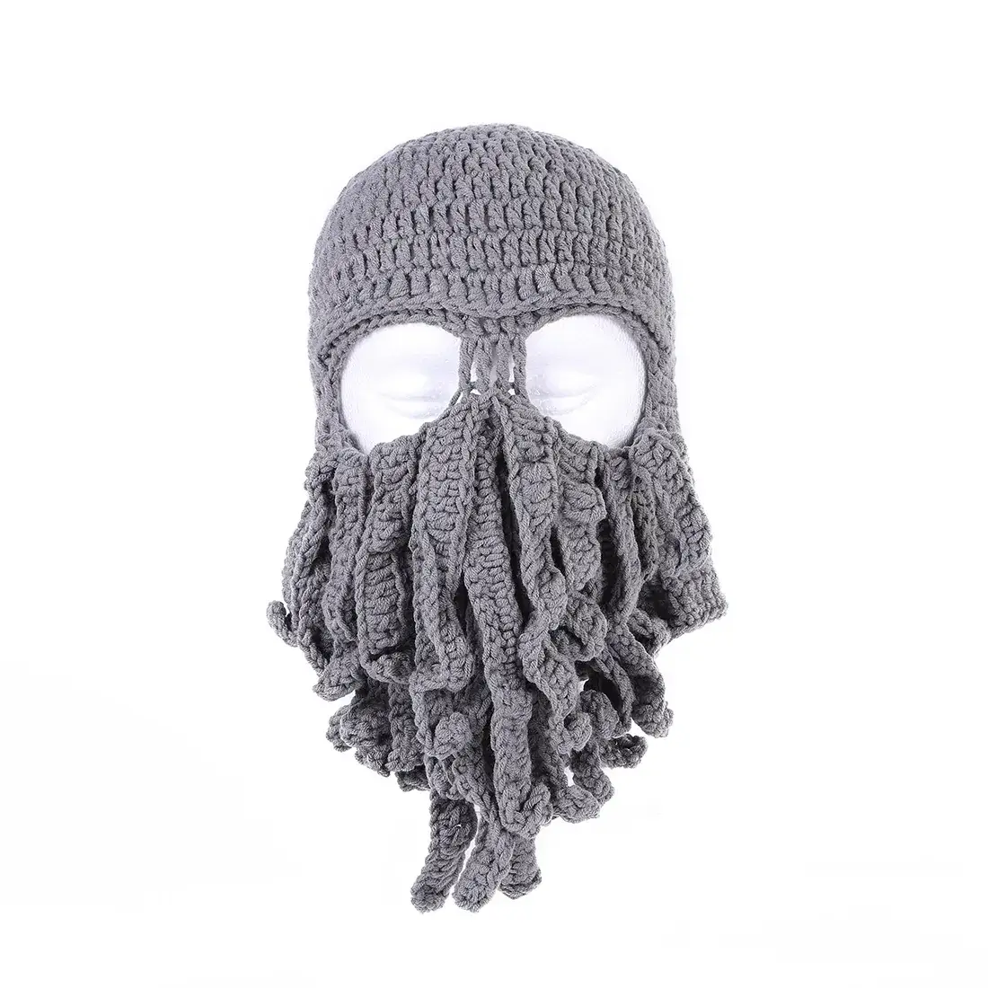 Green Wool Squid Face Gini Hat for Men - Image 4