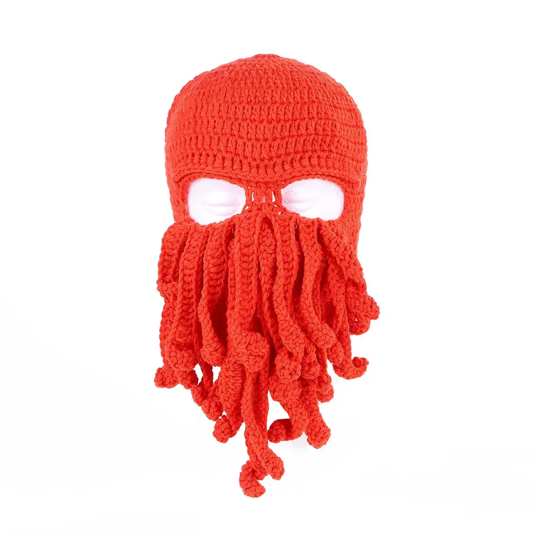 Green Wool Squid Face Gini Hat for Men - Image 8