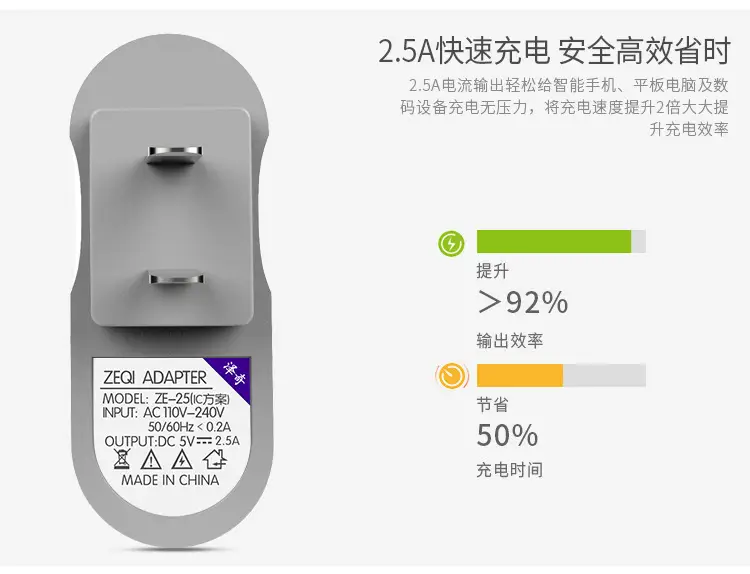 5V 2A Fast Charging Adapter for Android & Tablets — feature 6