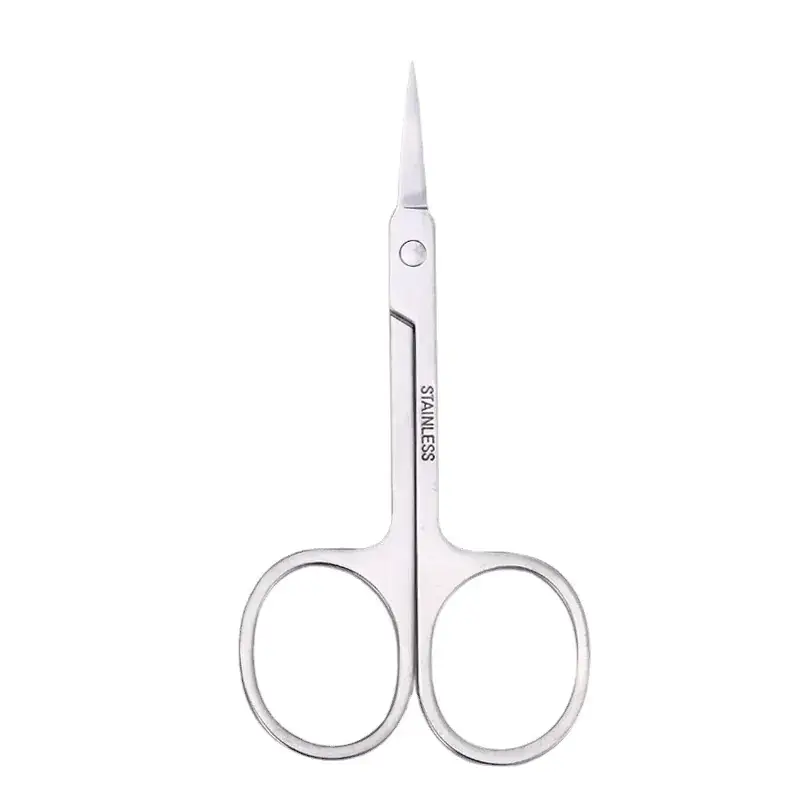 Nail Art Eyebrow Scissors with Stickers & Personal Care - Image 5