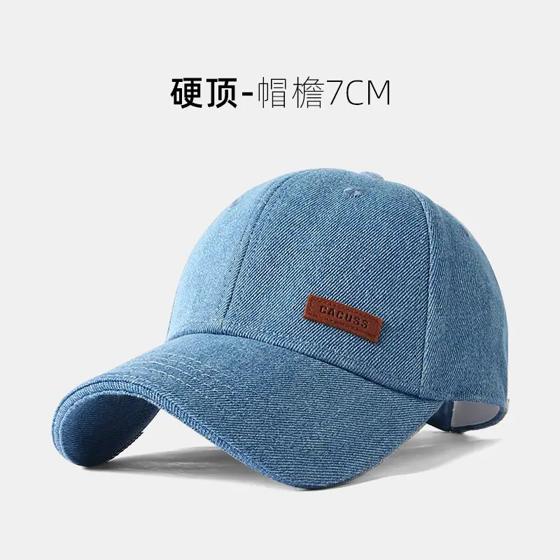 Men Black Logo Baseball Cap Four Seasons Outdoor - Image 4