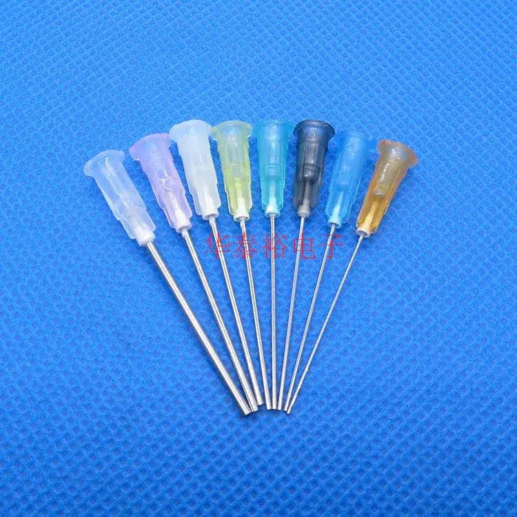 1.5 Inch Flat Mouth Dispensing Needle Syringe Tip 16-27G - Image 2