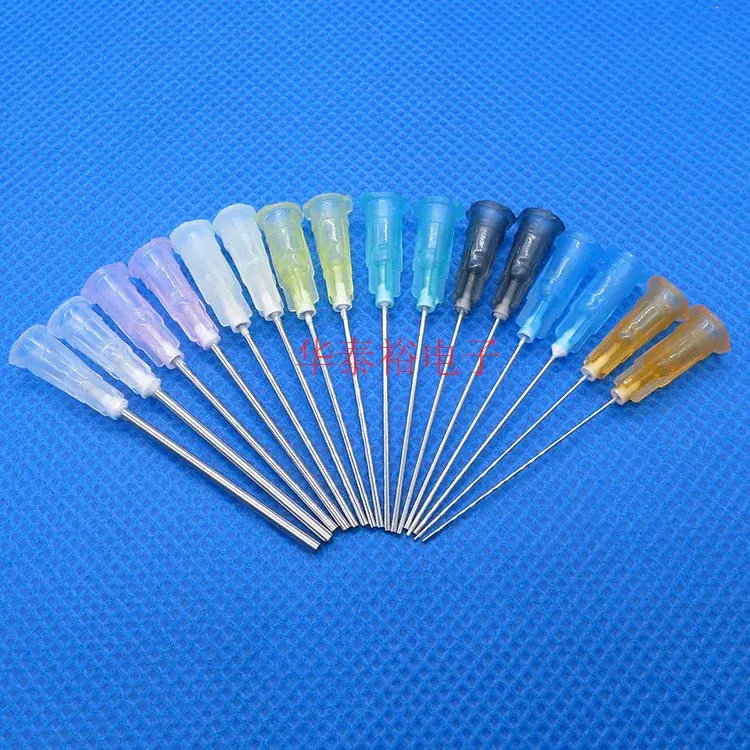 1.5 Inch Flat Mouth Dispensing Needle Syringe Tip 16-27G - Image 3