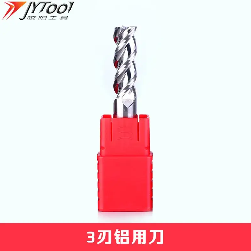 Tungsten Steel CNC Cutter HRC55 Degree 3-Edge