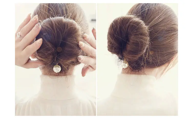 Japanese Korean Style Pearl Hair Curler Ball Head — feature 6