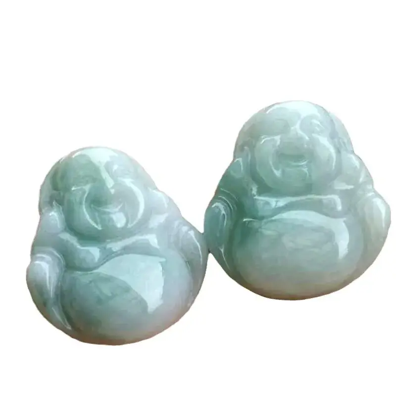 Natural Jade Guanyin Buddha Pendant Set of 4 - Image 8