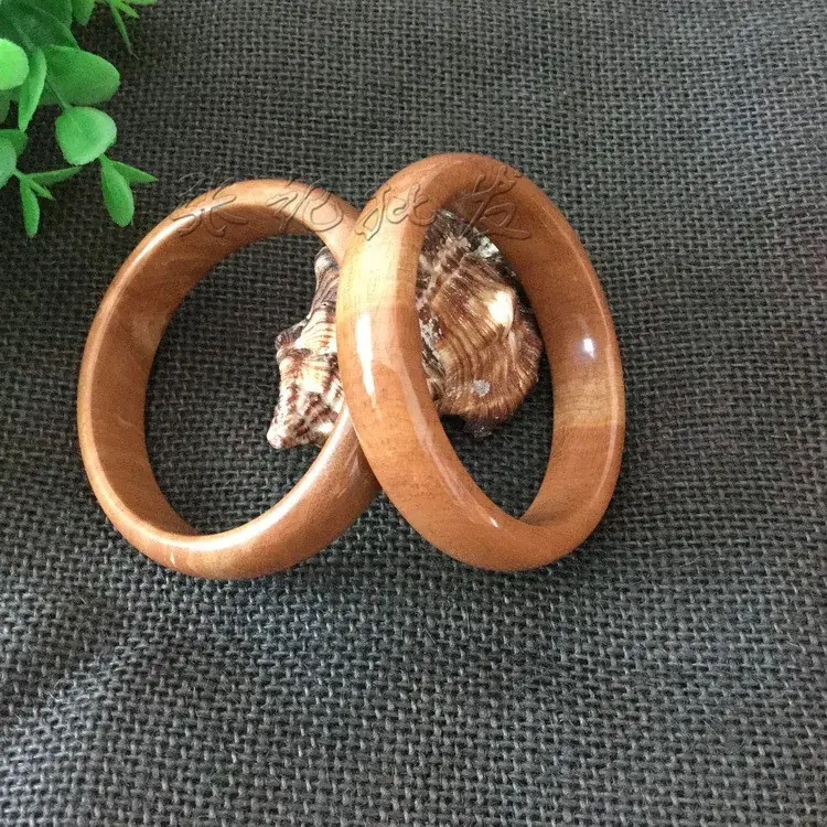 Natural Wood Grain Stone Bracelet 60mm Jadeite Real - Image 3