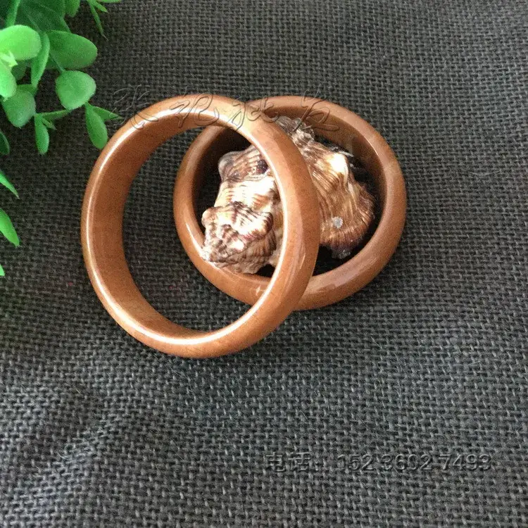 Natural Wood Grain Stone Bracelet 60mm Jadeite Real — feature 3