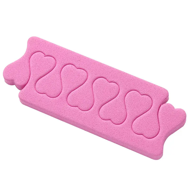 Peach Heart Nail Fingers Sponges Set - Image 5