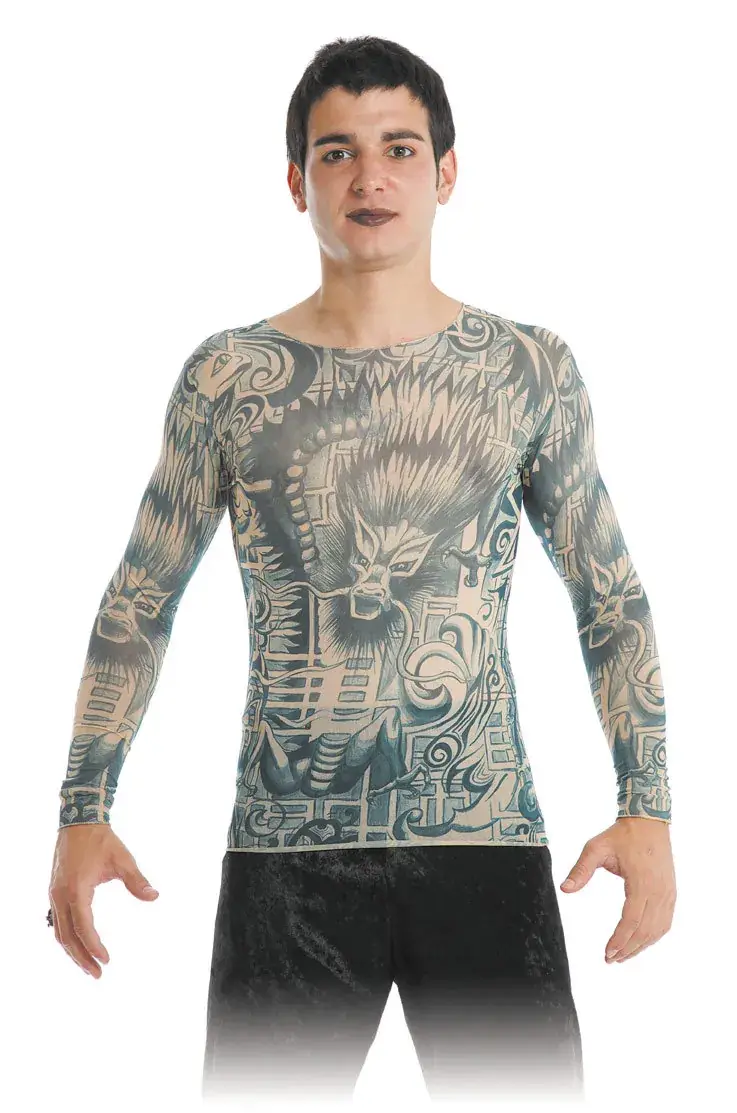 Women Long Sleeve Tattoo T-Shirt Big Sale Small Size - Image 3