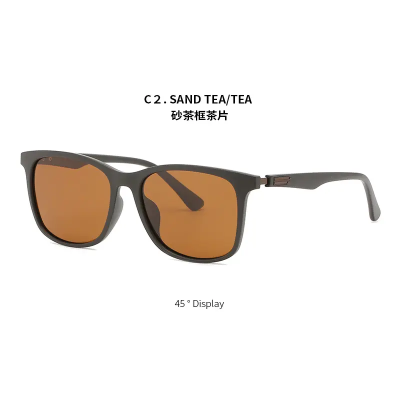 Women's Blue Lensed Polarized Sunglasses 45° Display - Image 8