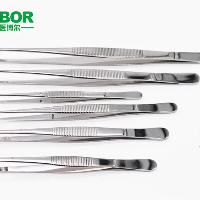 Stainless Steel Toothed Tweezers Set - Image 5