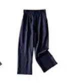 Women's Beige Wide Leg Linen Pants Summer Casual - Image 4