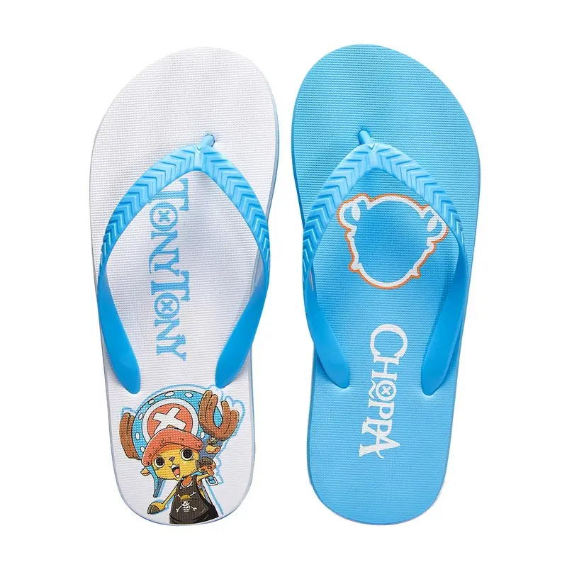 Straw State Cartoon Flip Flops Men Red Casual Beach Wear