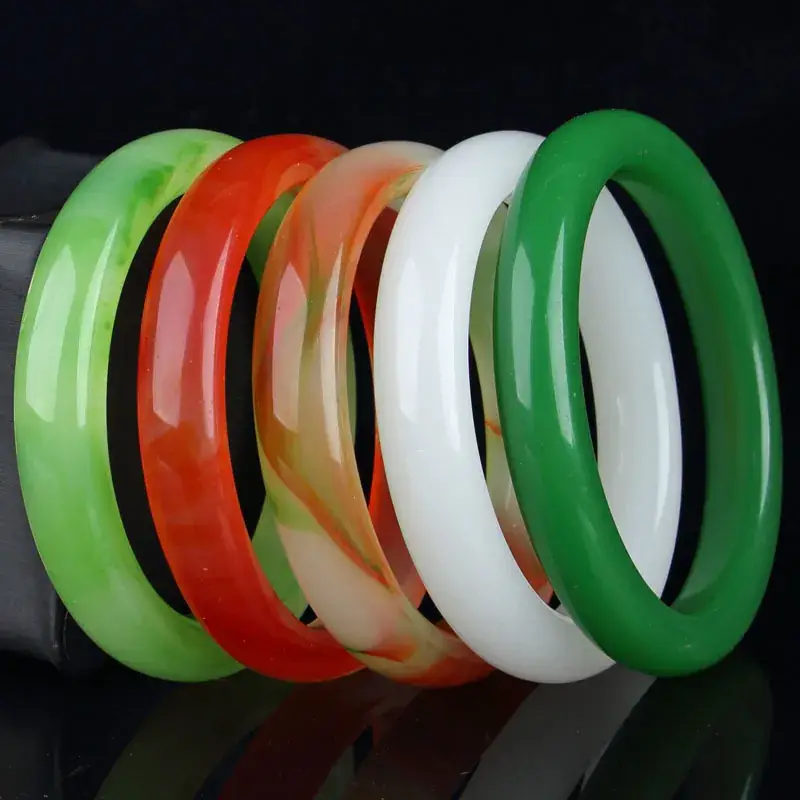 White Jade Bracelet for Men Women 10 Yuan