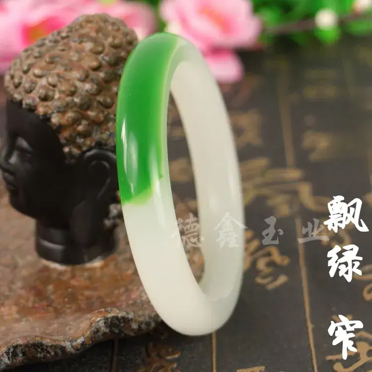 White Jade Bracelet for Men Women 10 Yuan - Image 9