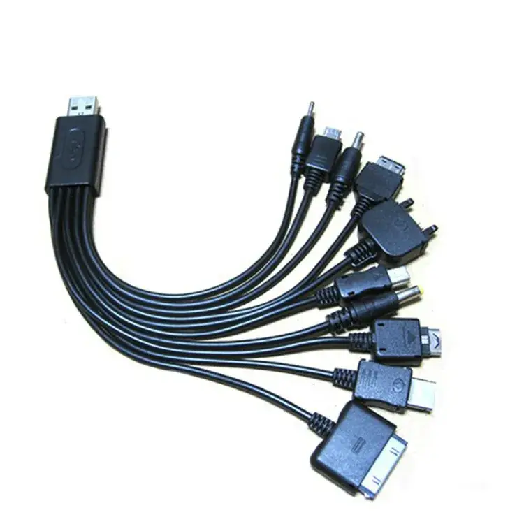 10-in-1 USB Multi Charging Cable for Travel Mobile Phones - Image 4