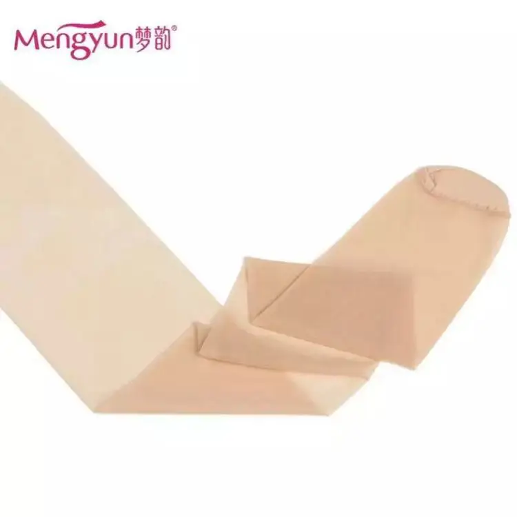 Mengyun 6138 spring and autumn thin solid color Joker anti-hook silk plastic stockings bottoming stockings pantyhose wholesale
