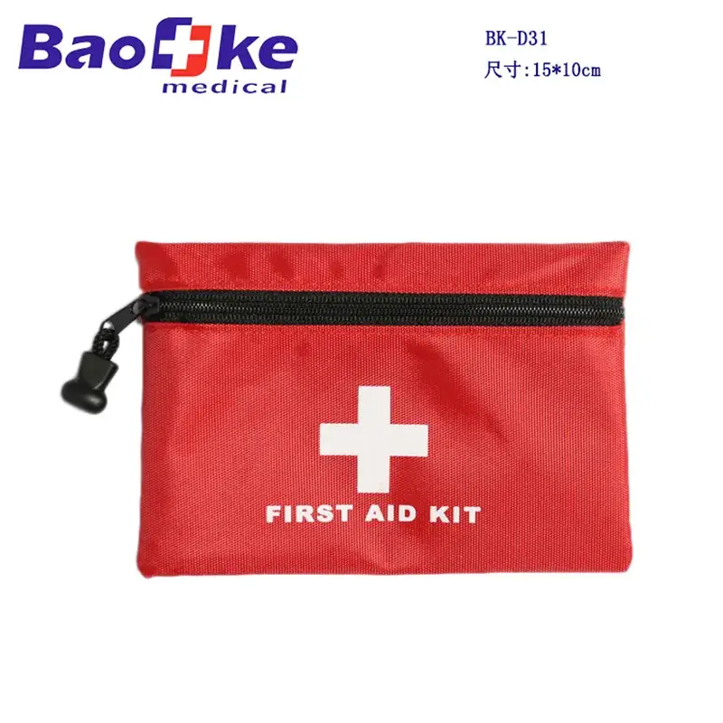 Mini First Aid Kit Red Travel Nursing Kit 190x100cm