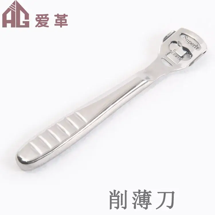 Stainless Steel Manual Leather Thinning Knife