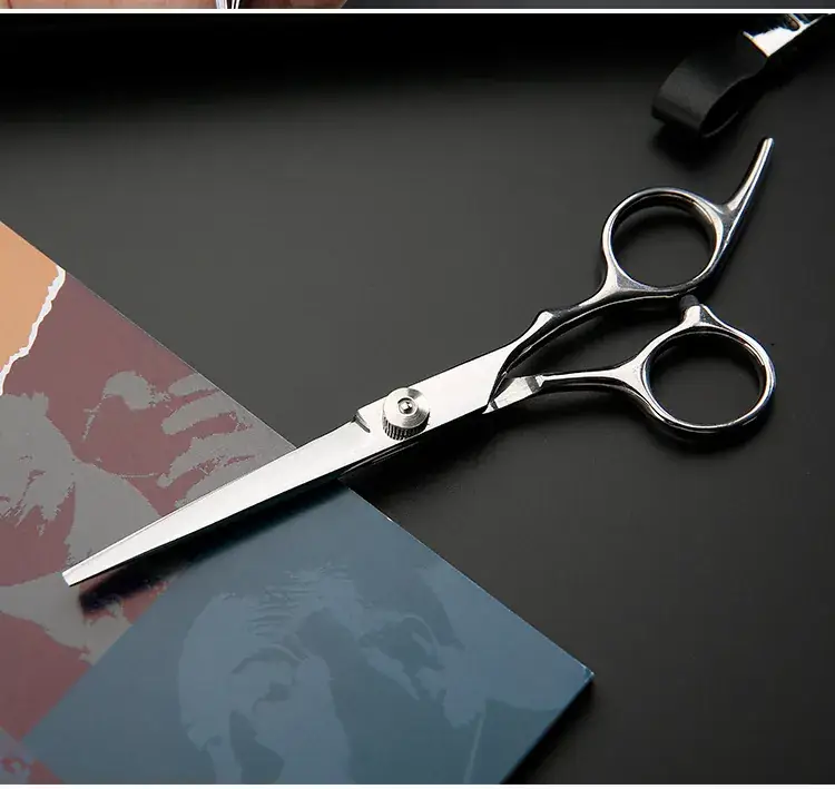 Stainless Steel Barber Scissors 6 Inch Set for Hairdressing - Image 14