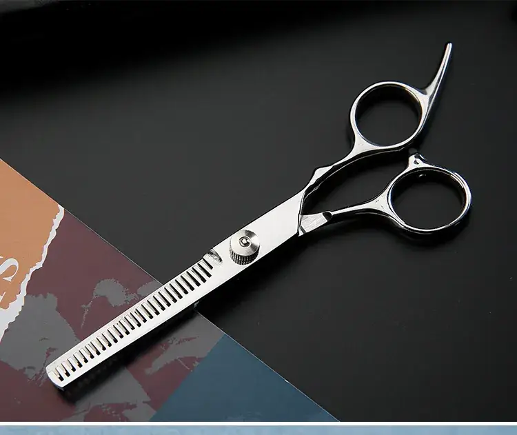 Stainless Steel Barber Scissors 6 Inch Set for Hairdressing - Image 15