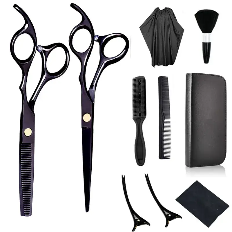 Stainless Steel Barber Scissors 6 Inch Set for Hairdressing - Image 3