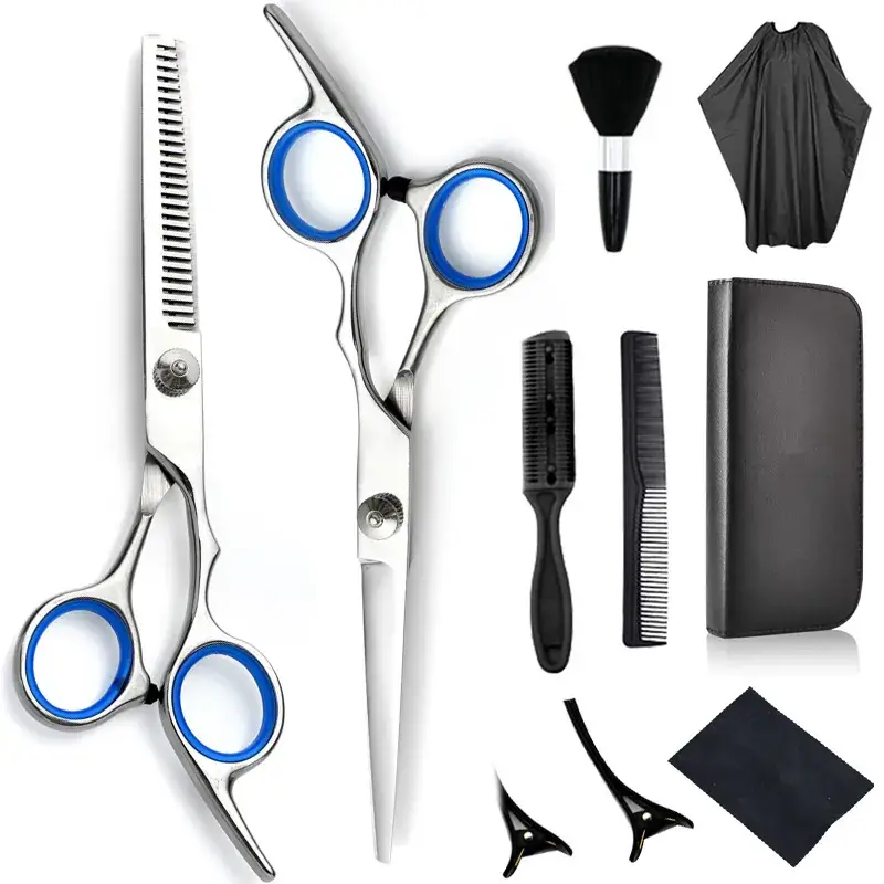 Stainless Steel Barber Scissors 6 Inch Set for Hairdressing - Image 5