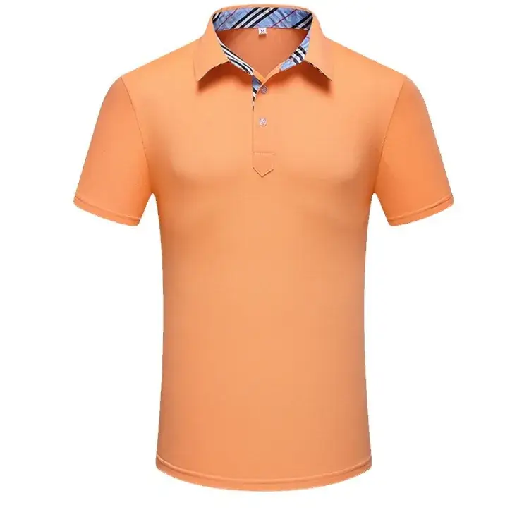 Breathable Polo Shirt for Men Summer Lapel Customizable