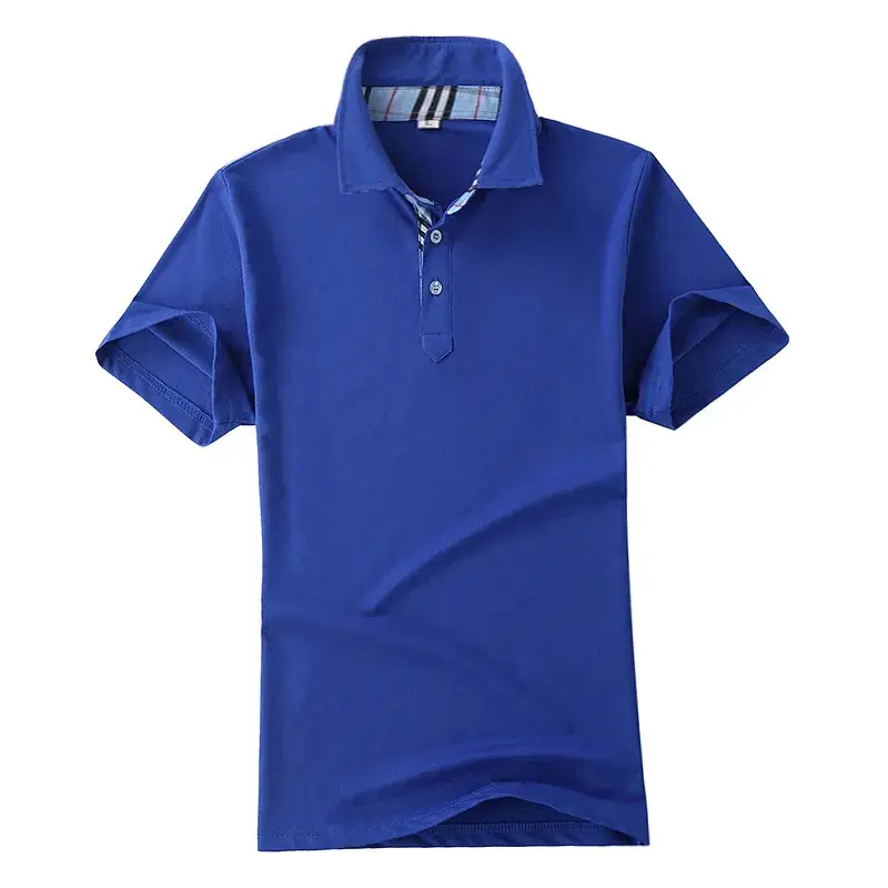 Breathable Polo Shirt for Men Summer Lapel Customizable