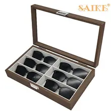 8-Piece Sunglasses Storage Box with Mirror — feature 2