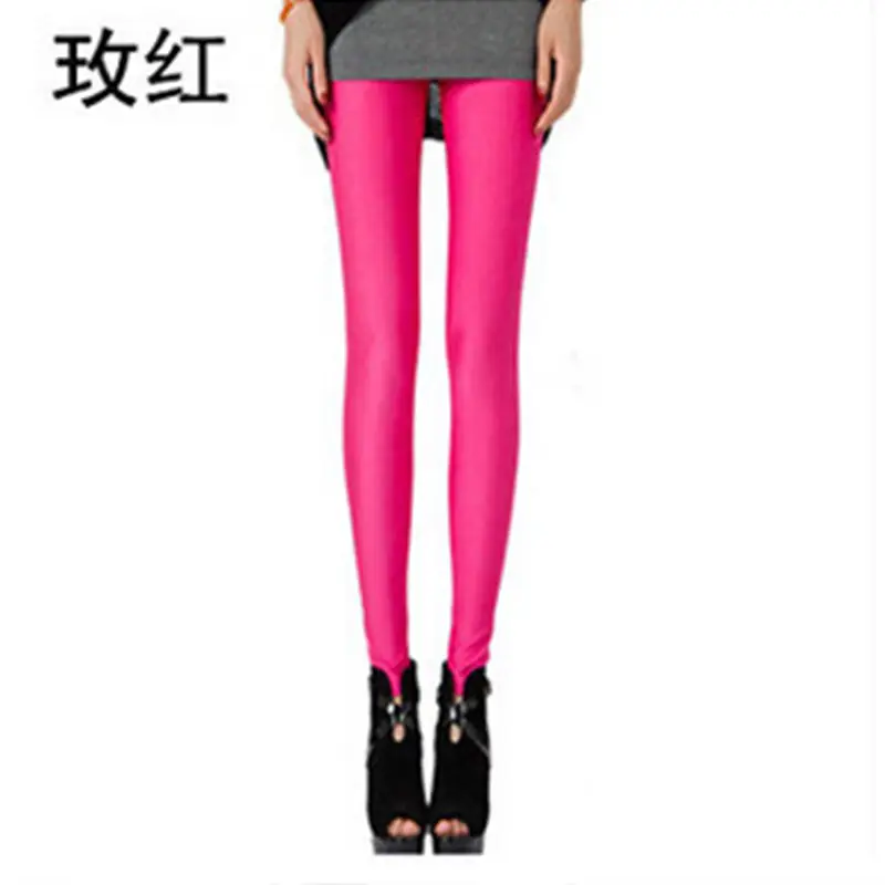 Women Slim Fit Blue Yoga Pants Skinny Cropped Leggings - Image 13