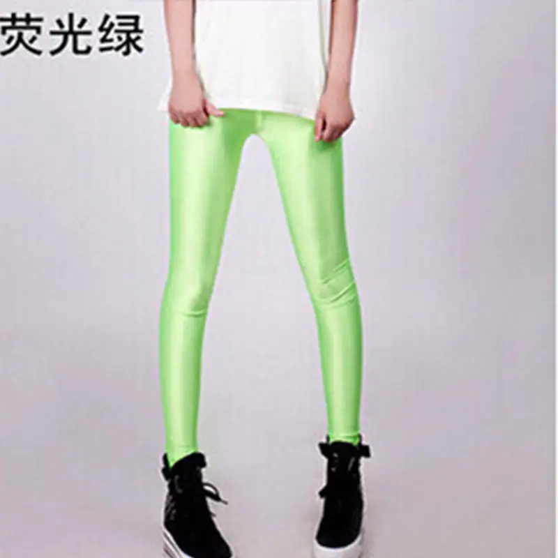 Women Slim Fit Blue Yoga Pants Skinny Cropped Leggings - Image 15