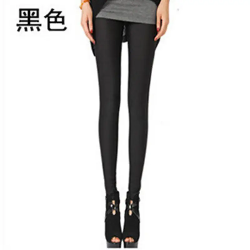 Women Slim Fit Blue Yoga Pants Skinny Cropped Leggings - Image 4