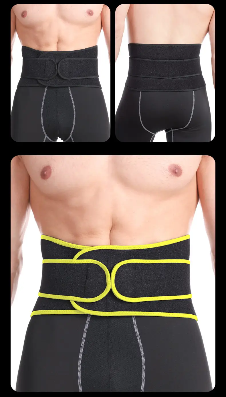 Adjustable Sports Waist Belt for Men Women Weightlifting Running — feature 14