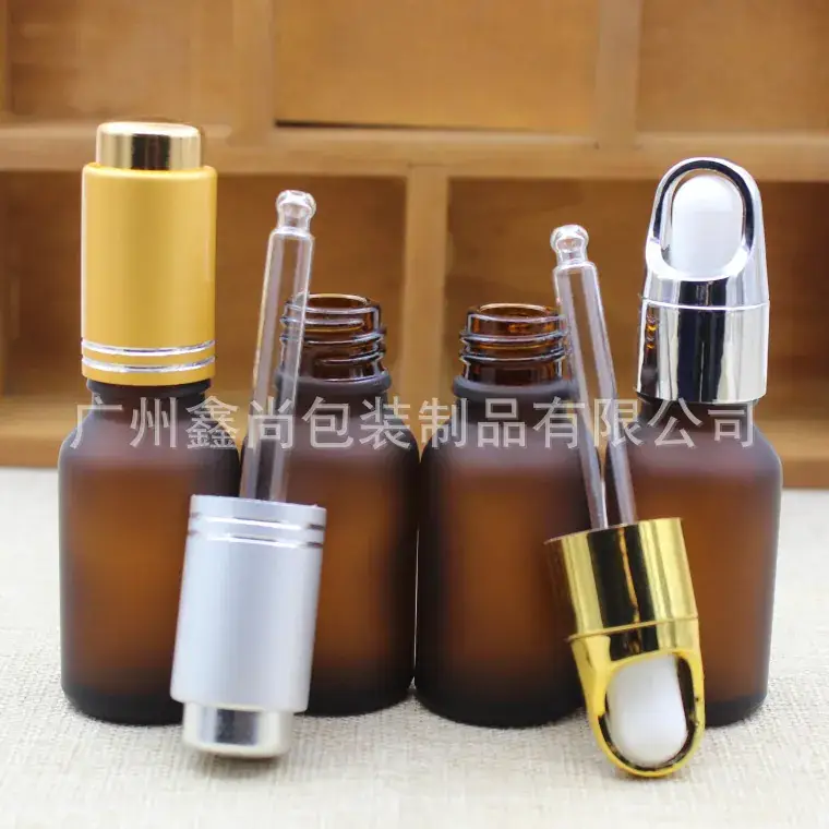 Frosted Essential Oil Dropper Bottle 15ml