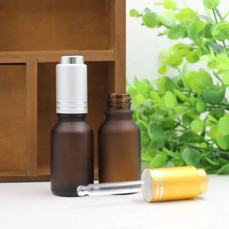 Frosted Essential Oil Dropper Bottle 15ml
