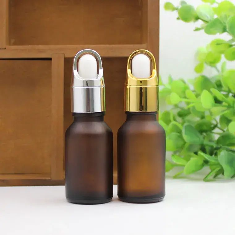 Frosted Essential Oil Dropper Bottle 15ml