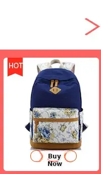 Women's Ethnic Canvas Backpack Black White Pattern — feature 1