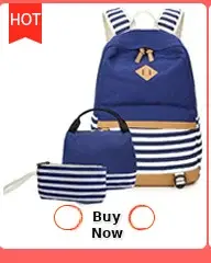 Women's Ethnic Canvas Backpack Black White Pattern — feature 10